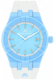 Maurice Lacroix Aikon #tide AI2008-AAAA1-3A0-0 Plastic Light blue