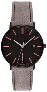 Junghans Form Damen 47/4256.00 Stainless steel and Black PVD Black