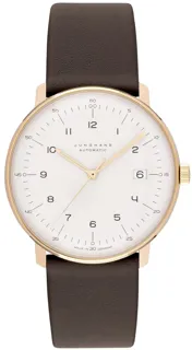 Junghans max bill Automatic 027/7806.02 Yellow gold Silver