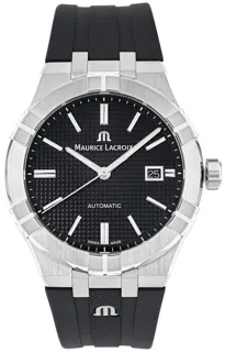 Maurice Lacroix Aikon Automatic AI6008-SS000-330-2 Stainless steel Black