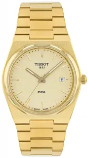 Tissot T-Classic T137.410.33.021.00 Yellow gold and Stainless steel Champagne