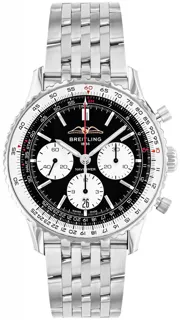 Breitling Navitimer 1 B01 Chronograph 43 AB0138211B1A1 Stainless steel Black