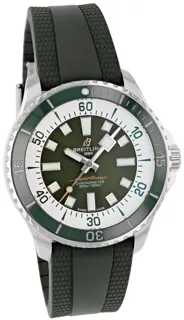 Breitling superoc A17376A31L1S1 Stainless steel Green