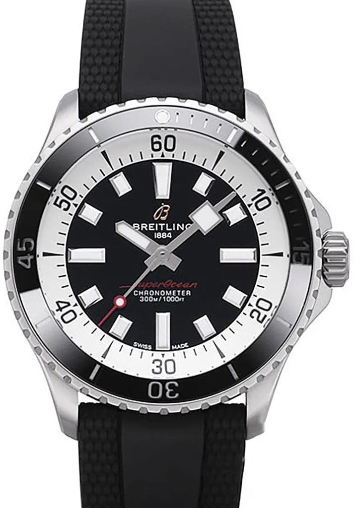 Breitling Superocean A17375211B1S1 42mm Stainless steel Black