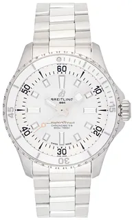 Breitling superoc A17377211A1A1 Stainless steel White