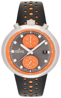 Junghans Kollektion 1972 Competition 27/4203.00 Stainless steel Orange and Gray