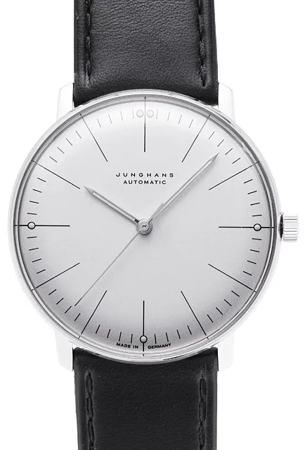 Junghans max bill 27/3501.02 38mm Stainless steel Silver