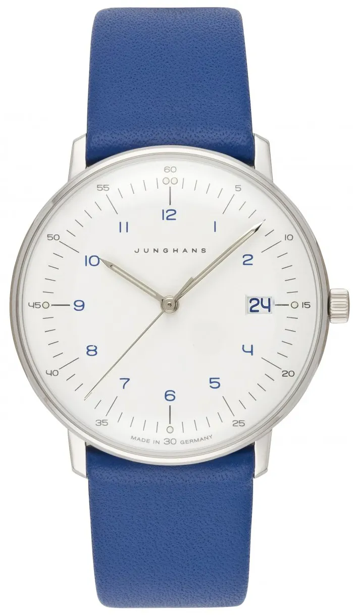 Junghans max bill 47/4540.02 32.5mm Stainless steel White