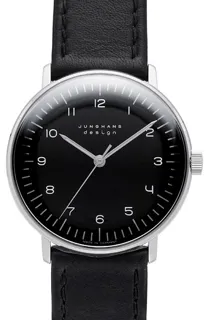 Junghans max bill 027/3702.02 Stainless steel Black