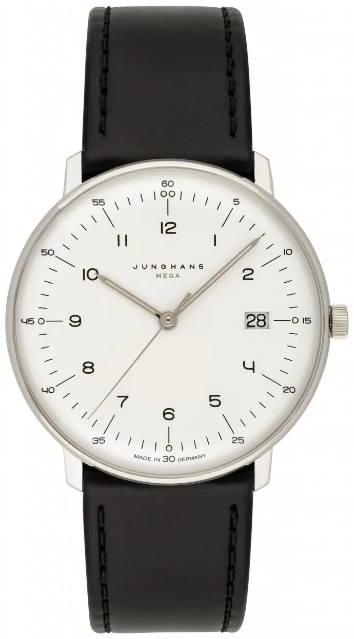 Junghans max bill 58/4820.02 38mm Stainless steel Silver