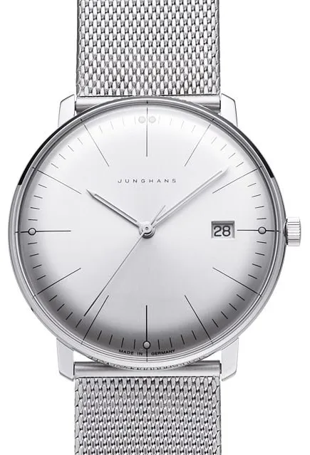 Junghans max bill 41/4463.46 38mm Stainless steel Silver