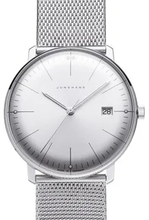 Junghans max bill Quartz 41/4463.46 Stainless steel Silver