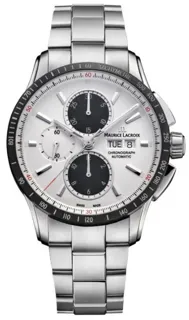 Maurice Lacroix Pontos Chronographe PT6038-SSL22-130-1 Stainless steel Silver