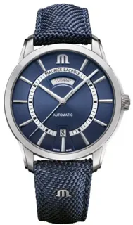 Maurice Lacroix Pontos PT6358-SS004-431-4 Stainless steel Dark Blue