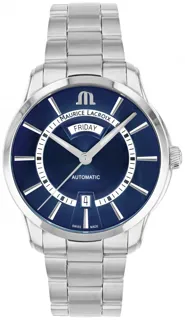 Maurice Lacroix Pontos PT6358-SS002-431-1 Stainless steel Dark Blue