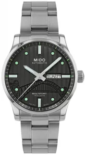 Mido Multifort M005.430.11.061.81 Stainless steel Gray