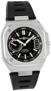 Bell & Ross BR-X5 BLACK STEEL BRX5R-BL-ST/SRB Stainless steel Black