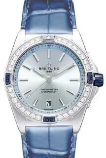 Breitling Super Chronomat A17356531C1P1 Stainless steel Blue