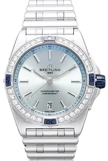 Breitling Super Chronomat A17356531C1A1 Stainless steel Blue