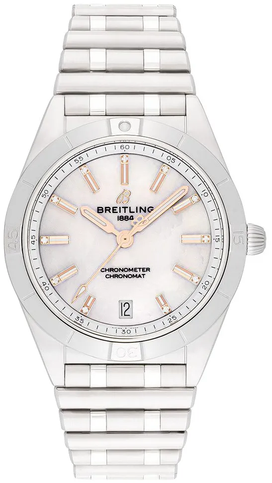 Breitling Chronomat A10380101A4A1 36mm Stainless steel Mother-of-pearl