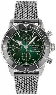 Breitling superoc A13313121L1A1 Stainless steel Green