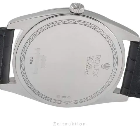 Rolex Cellini Danaos 4243 38mm White gold Black 8