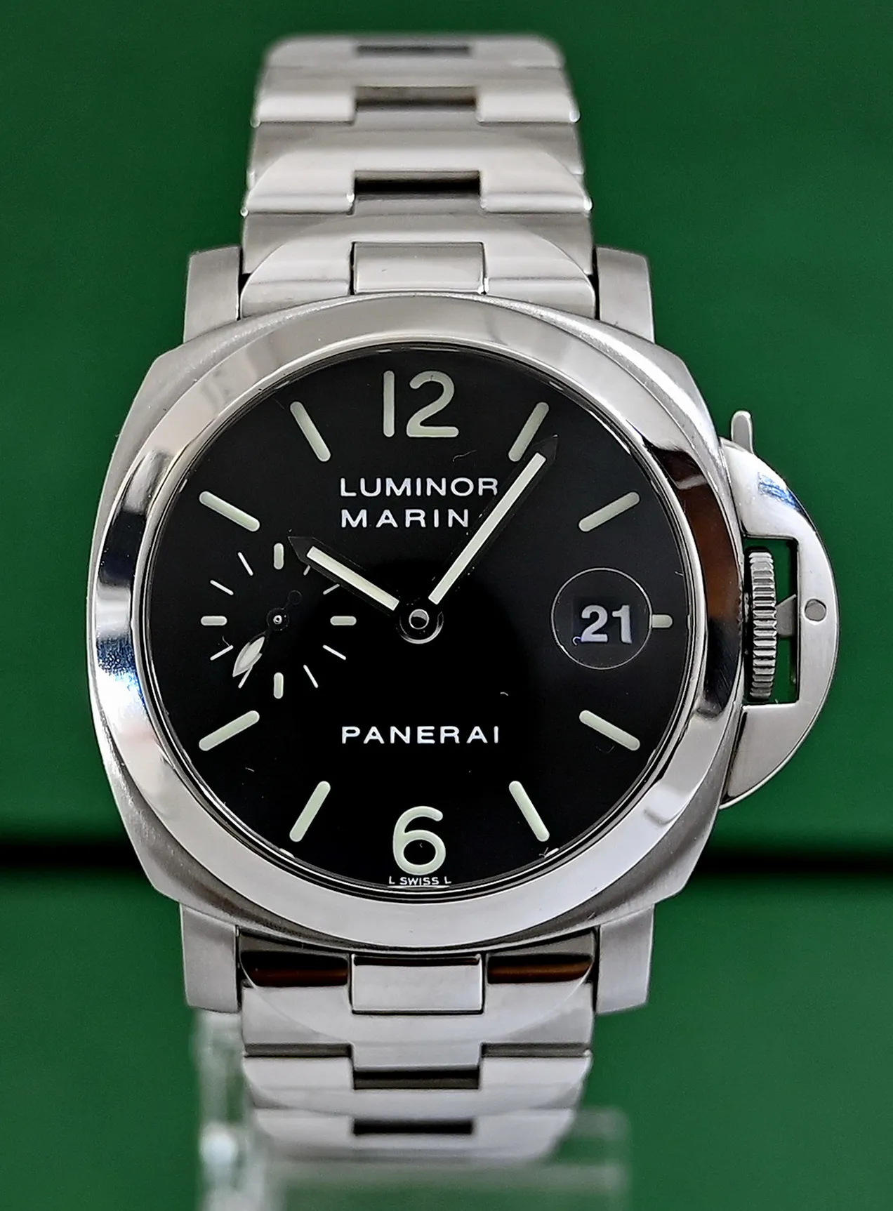 Panerai Luminor Marina Automatic PAM 00050 40mm Stainless steel Black