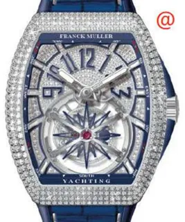 Franck Muller Vanguard V50LTGRCSDCDYACHTING Stainless steel Silver