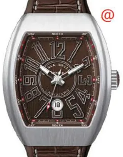 Franck Muller Vanguard V45SCDTACBRBN Stainless steel Brown