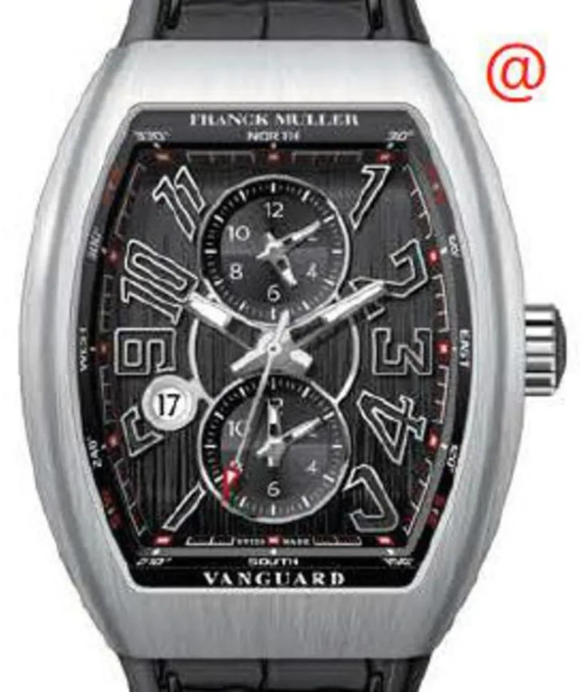 Franck Muller Master Banker V45MBSCDTACBRNR 45mm Stainless steel Black