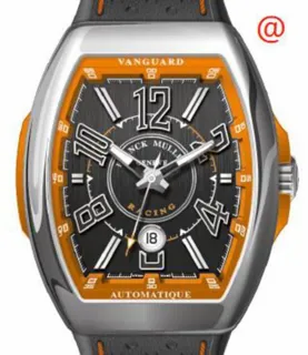 Franck Muller Vanguard V45 SC DT RCG AC OR Stainless steel Black