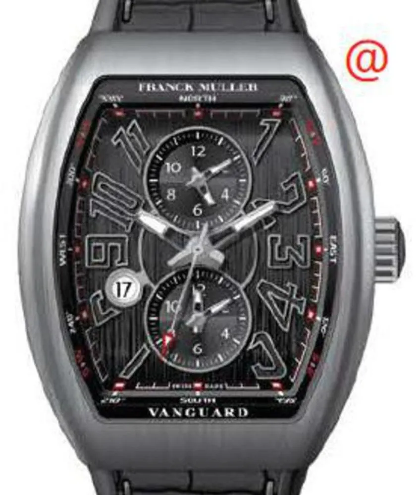 Franck Muller Master Banker V45MBSCDTTTBRNR 45mm Titanium Black