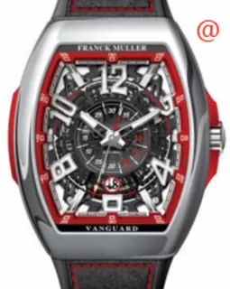 Franck Muller Vanguard V45SCDTSQTRCGACER Stainless steel Black