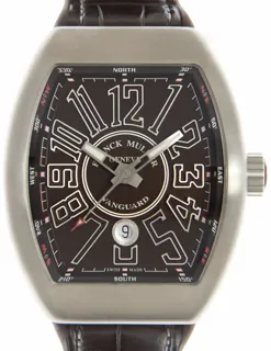 Franck Muller Vanguard V 45 SC DT Stainless steel Brown