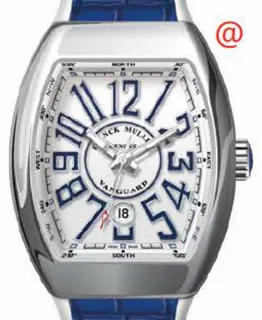 Franck Muller Vanguard V45SCDTACBU Stainless steel White