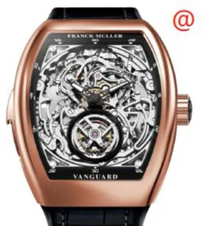 Franck Muller Vanguard V50LRMTSQT(5NNR Rose gold Skeletonized