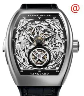 Franck Muller Vanguard V50LRMTSQT 46mm 18k white gold Skeletonized