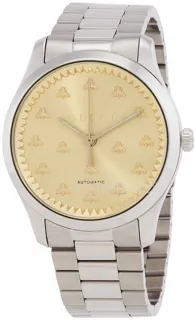 Gucci G-Timelss YA126378 Stainless steel Champagne