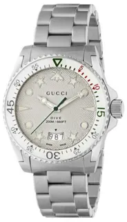 Gucci Dive YA136336 Stainless steel Silver