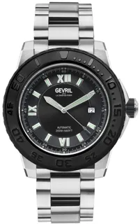 Gevril Sea Cloud 3124B Stainless steel Black