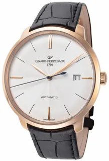 Girard-Perregaux 1966 49551-52-131-BB60 Rose gold Silver