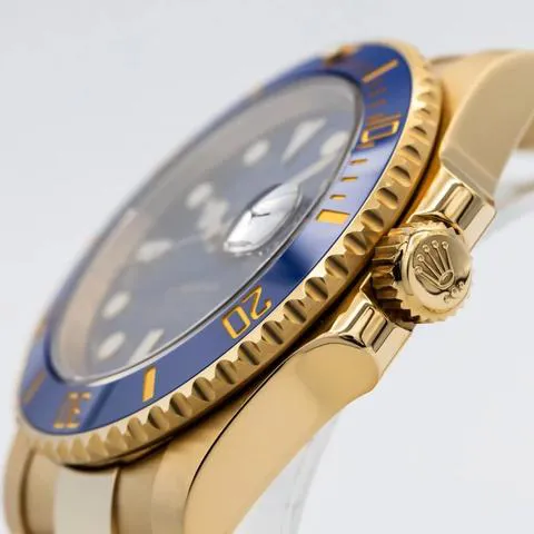 Rolex Submariner Date 116618LB 40mm Yellow gold Blue 8
