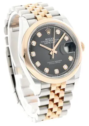 Rolex Datejust 36 126201 36mm Yellow gold and Stainless steel Black 5