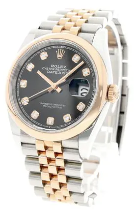 Rolex Datejust 36 126201 36mm Yellow gold and Stainless steel Black 6