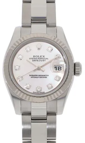 Rolex Lady-Datejust 179174NG 26mm White gold White