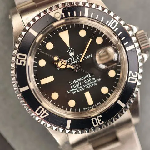 Rolex Submariner Date 1680 40mm Stainless steel Black 2