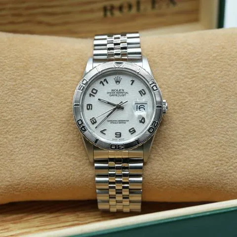 Rolex Datejust Turn-O-Graph 16264 36mm Stainless steel White