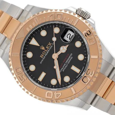 Rolex Yacht-Master 37 268621 37mm Yellow gold and Stainless steel Black