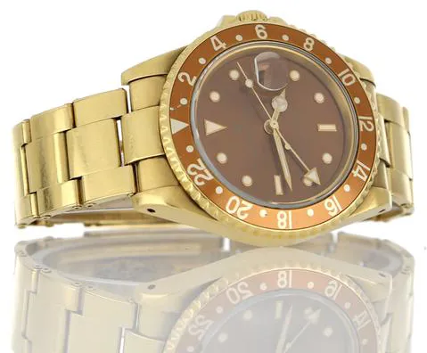 Rolex GMT-Master II 16718 40mm Yellow gold Black 5