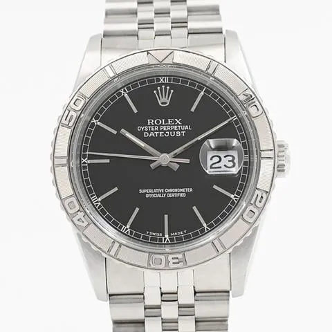 Rolex Datejust Turn-O-Graph 16264 36mm Stainless steel Black